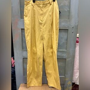 Nicole Williams English yellow pants
